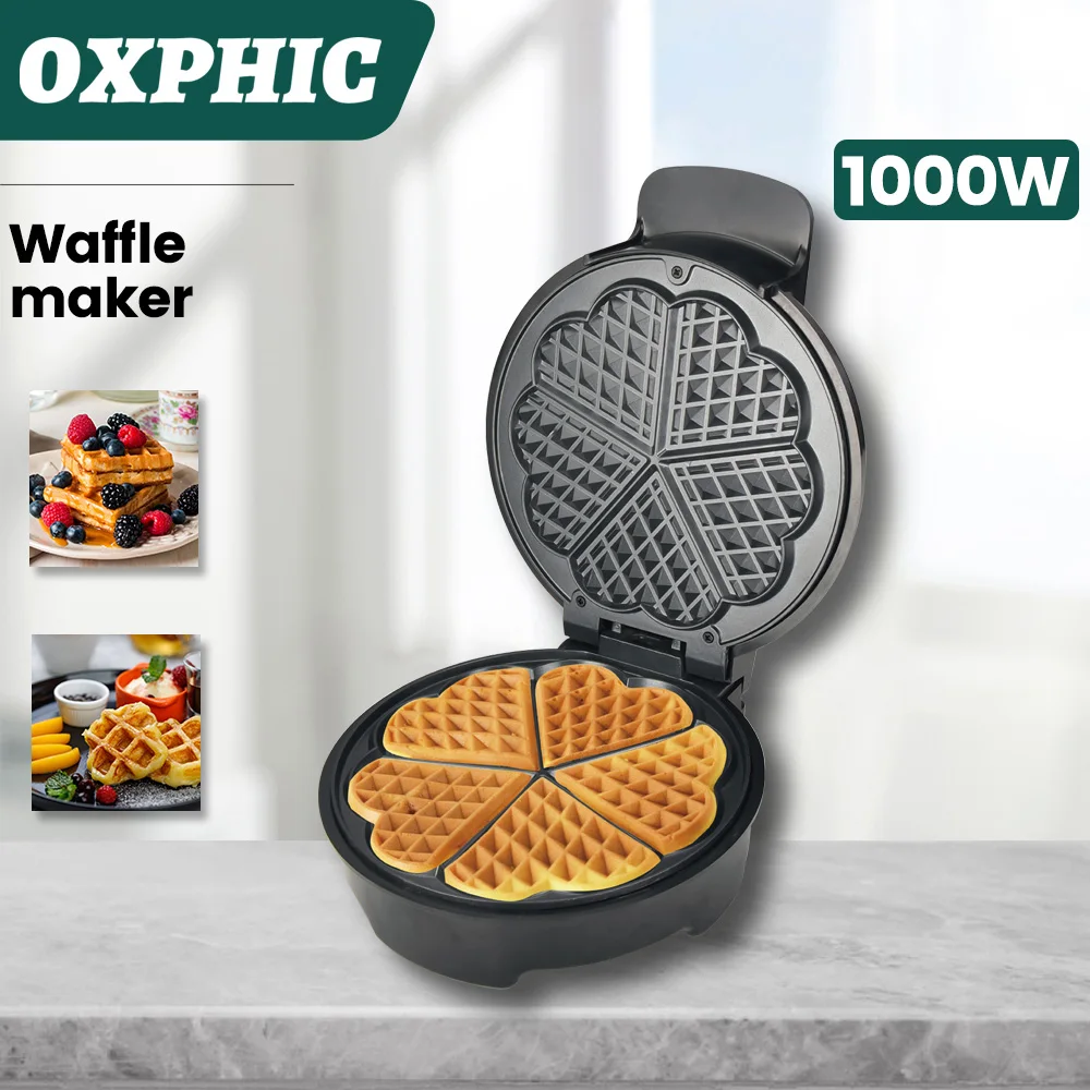 OXPHIC-Gaufrier électrique pour la cuisine, machine à gaufres, grille-pain,  pansement, 1000W, acheter - AliExpress