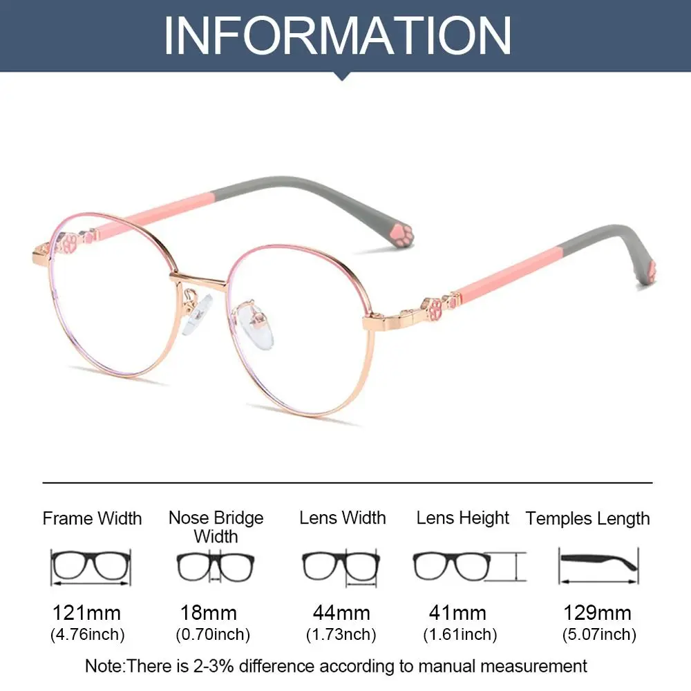 Fashion Children Boys Girls Eye Protection Computer Kids Glasses Anti-blue Light Ultra Light Frame Comfortable Eyeglasses