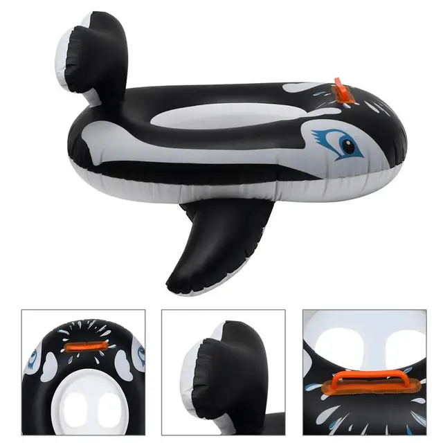 Baby Inflatable Swimming Ring Kids Summer Swimming Pool Whale Swim Float Water Fun Pool Toys Swim Ring Seat Boat Sport 2