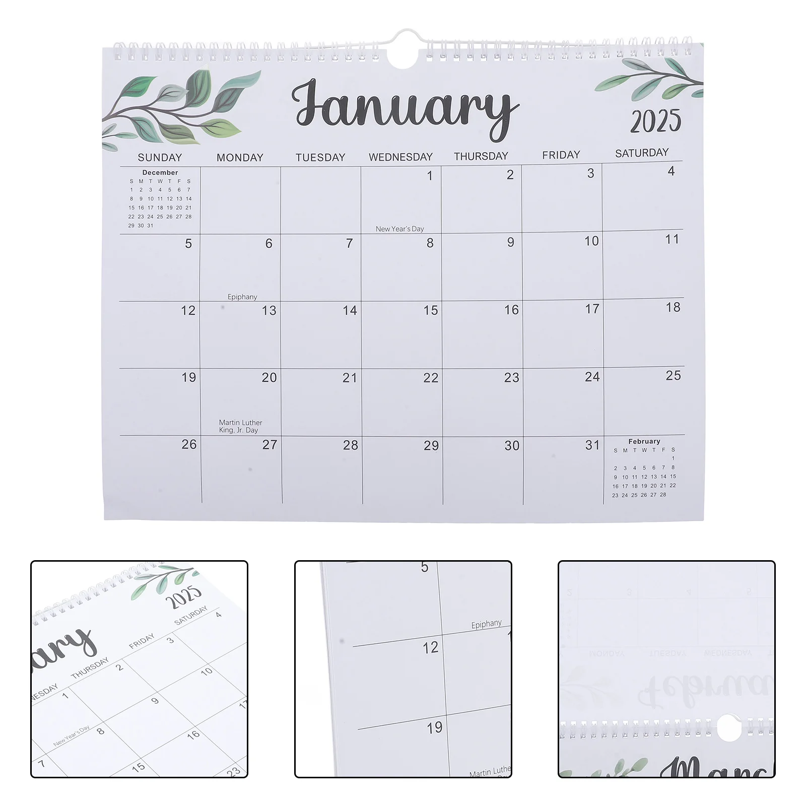 

Decorate Hand Torn 2025 Wall Calendar Office Monthly Paper Creative Coil Planner