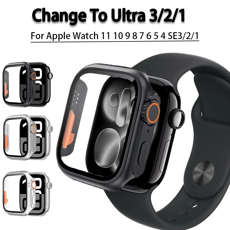 Enhanced Glass Screen Protector & Bumper Case