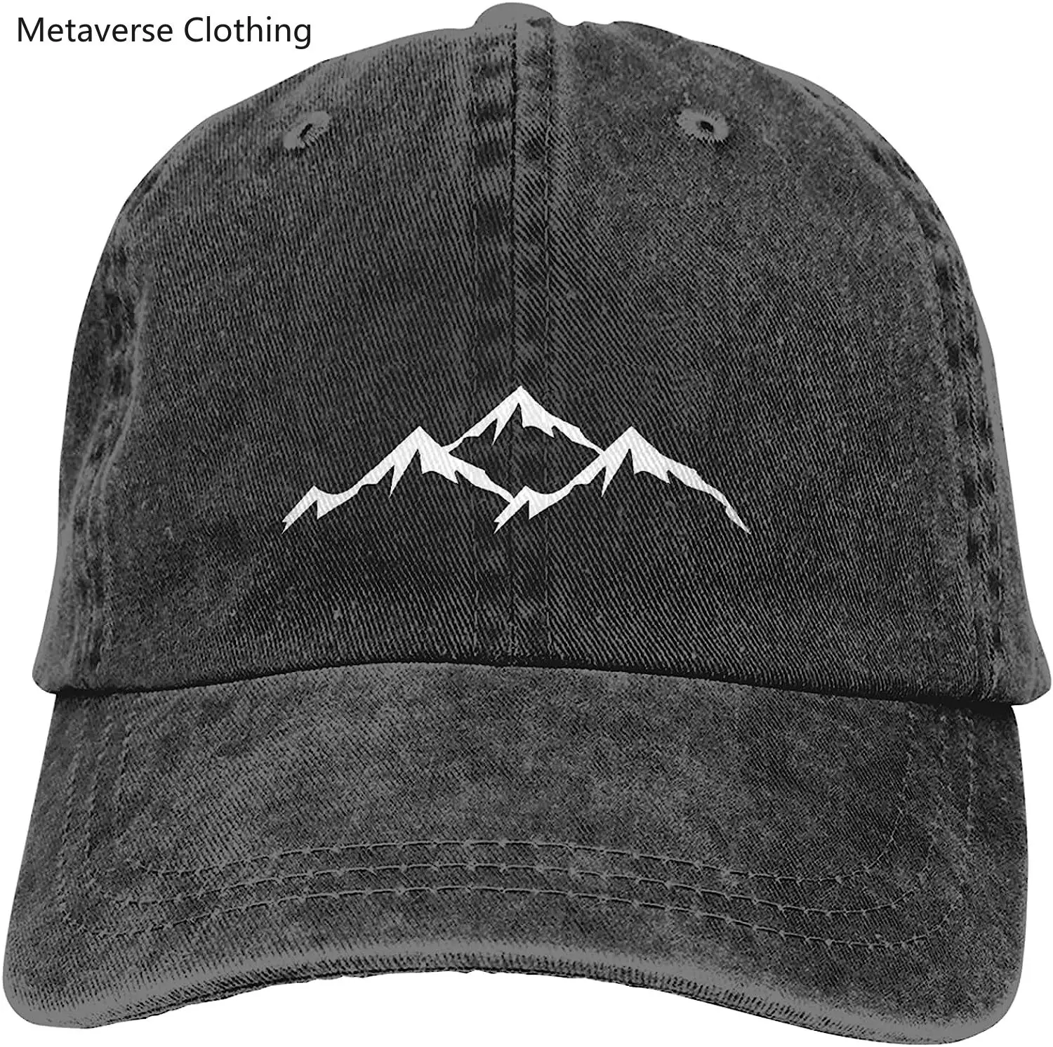 

Hats for Men Adjustable Baseball Cap Vintage Dad Hat Low Profile Denim Hat for Summer Hiking Running Sun Protection