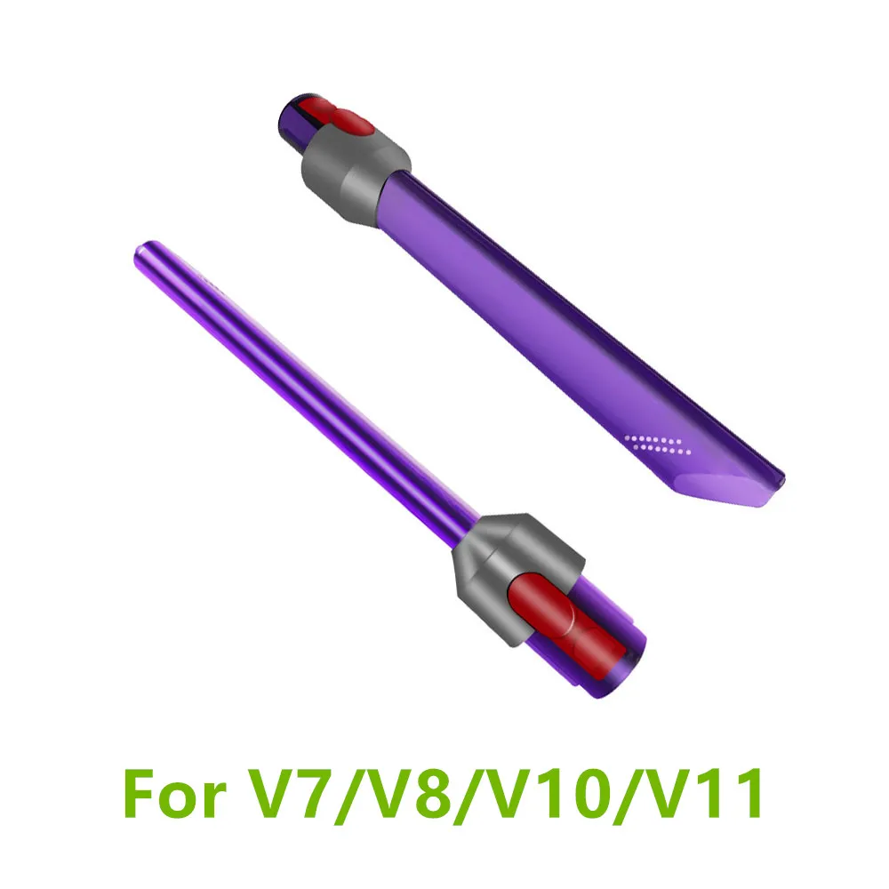 

Vacuum Cleaner LED Crevice Nozzle Dust Cleaning Crevice Tool Brush Suction Nozzle Head For V7/V8/V10/V11 Vacuum Cleaner Parts