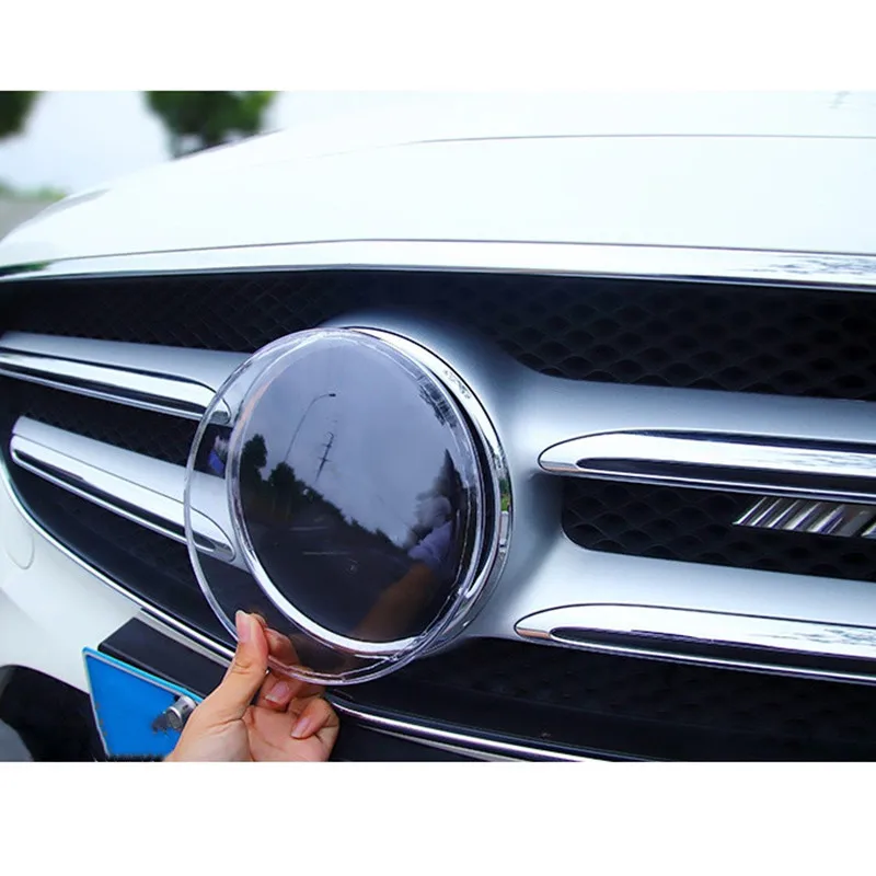 メルセデスベンツのフロントグリルエンブレム保護カバー,クラスc,e,r