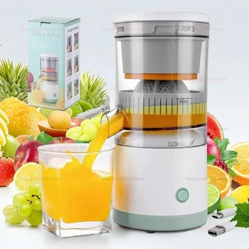 Senza fili automatico succo di limone arancione spremiagrumi elettrico portatile separatore spremiagrumi di frutta tazza spremiagrumi domestico mini spremiagrumi domestico 1
