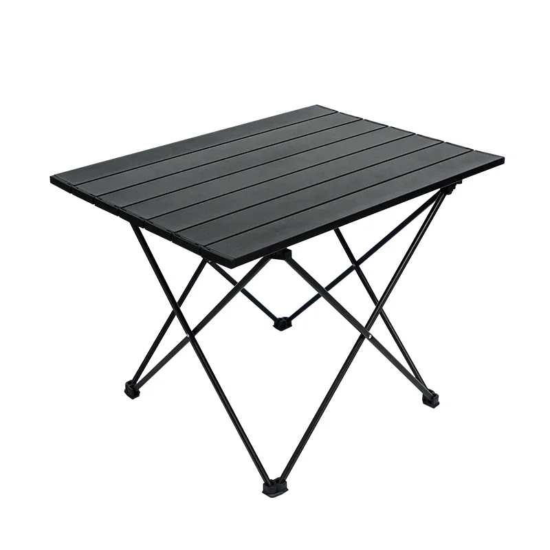 

Hxl Outdoor Folding Tables and Chairs Portable Camping Equipment Aluminum Alloy Storage Rack Egg Roll Table