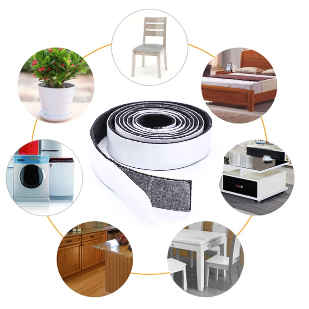 

Newest Quiet Felt Strip Felt Strip 4cm Gray Hardware Pad Roll For Hard Surfaces 3cm Felt Furniture Home Hardware