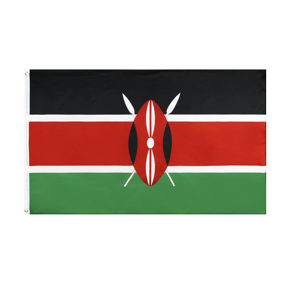 

FLAGJM 90x150cm Ken Ke Kenya Flag For Decoration
