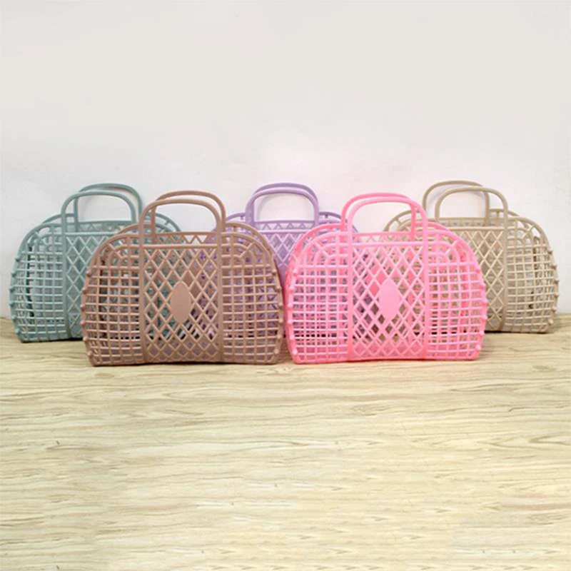 Wash Basket 1 Pc Removable Plastic Bathroom Basket Bathroom Hollow Wash Storage Basket Home Storage Organizer Shower