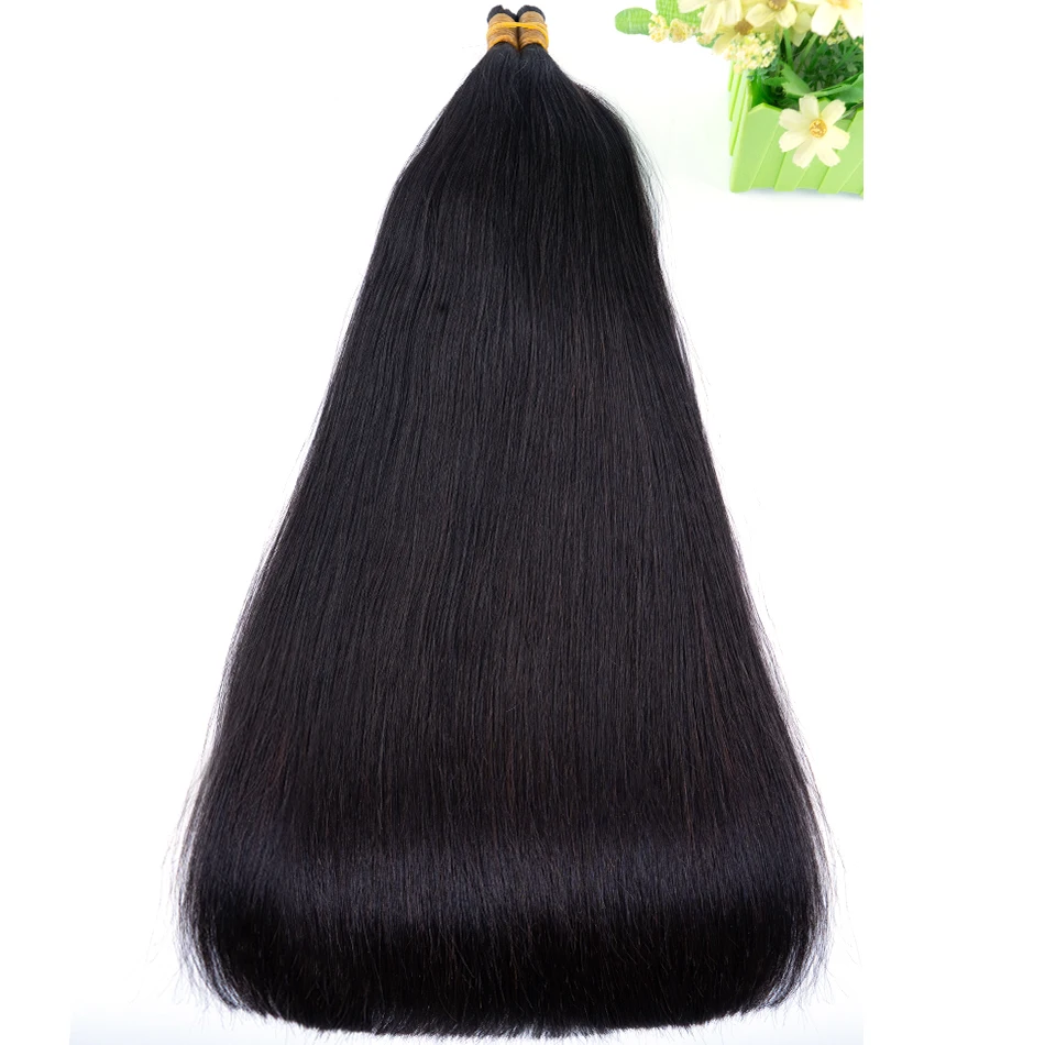 Double Drawn Vietnamese Human Hair Short Length Bone Straight Cabelo Humano No Weft Suitable for Women