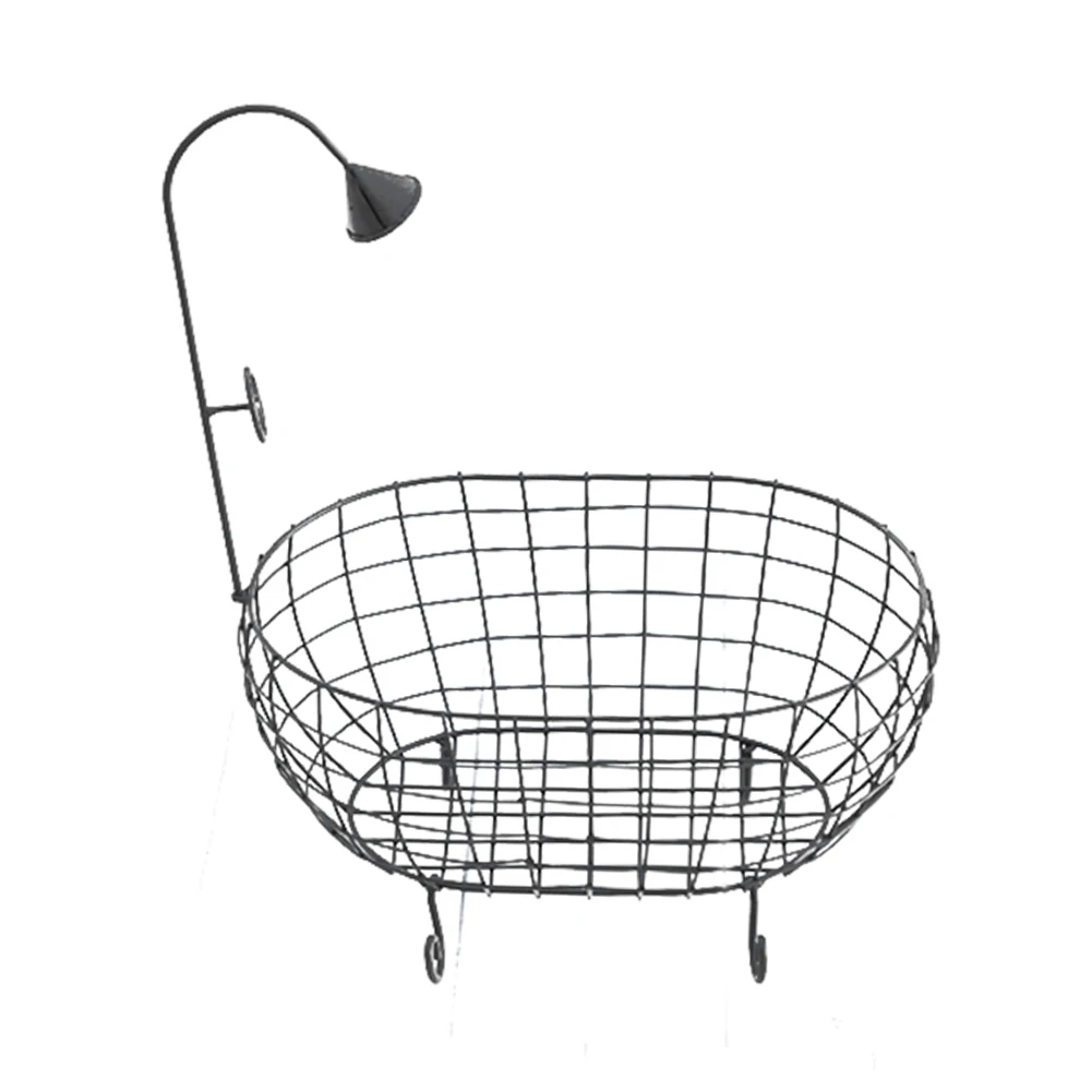 

Photography Props Accessories Posing Decoration Sofa Durable Photo Newborn Baby Bathtub Iron Basket Hollowed Out Stable Studio
