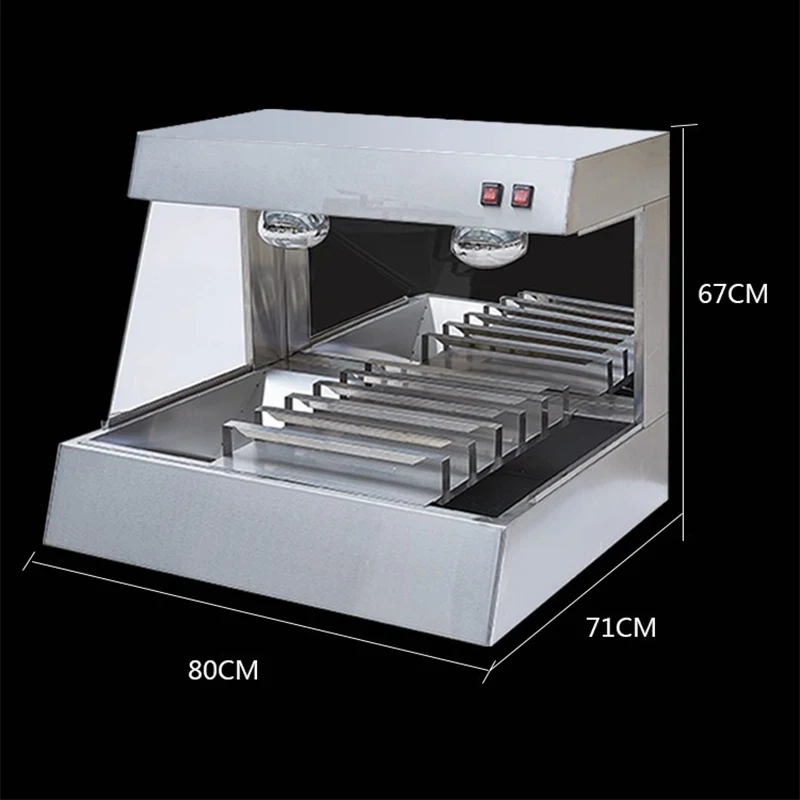 VF-8 desktop luxury French fries workstation French fries workbench making machine 900W