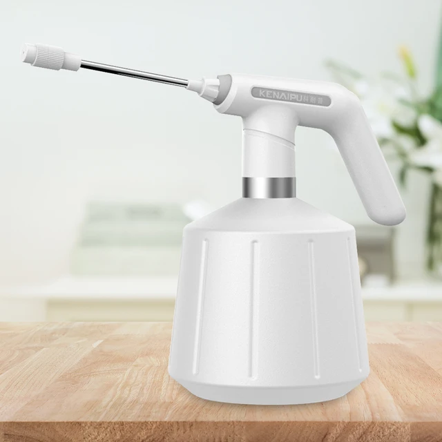 Elektromos Autómosó Permetező Palack 2000Mah Mezőgazdaság Permetezőgép -Jelző Műanyag Fogantyú Állítható Fúvóka Háztartás Tisztításához