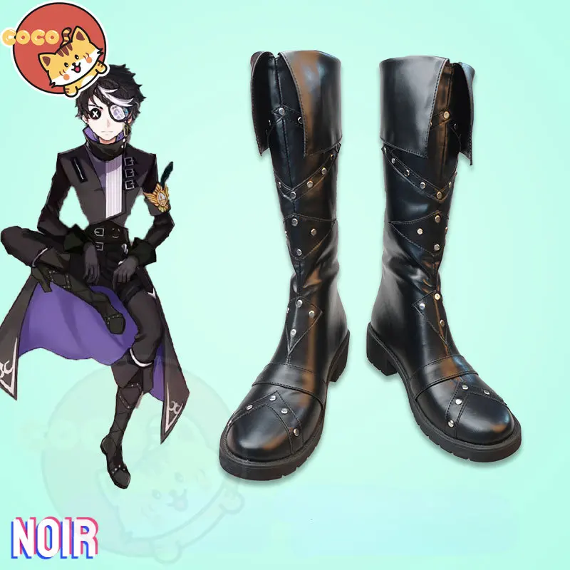 Cocos Game Identity V Noir Seer Cosplay Shoes Game Identity V Cosplay Eli Clark Cosplay Boots Gioco Di Ruolo Unisex Scarpe Di Qualsiasi Dimensione