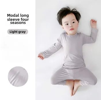 مجموعة ملابس نوم بيجامات للأطفال الصغار 9