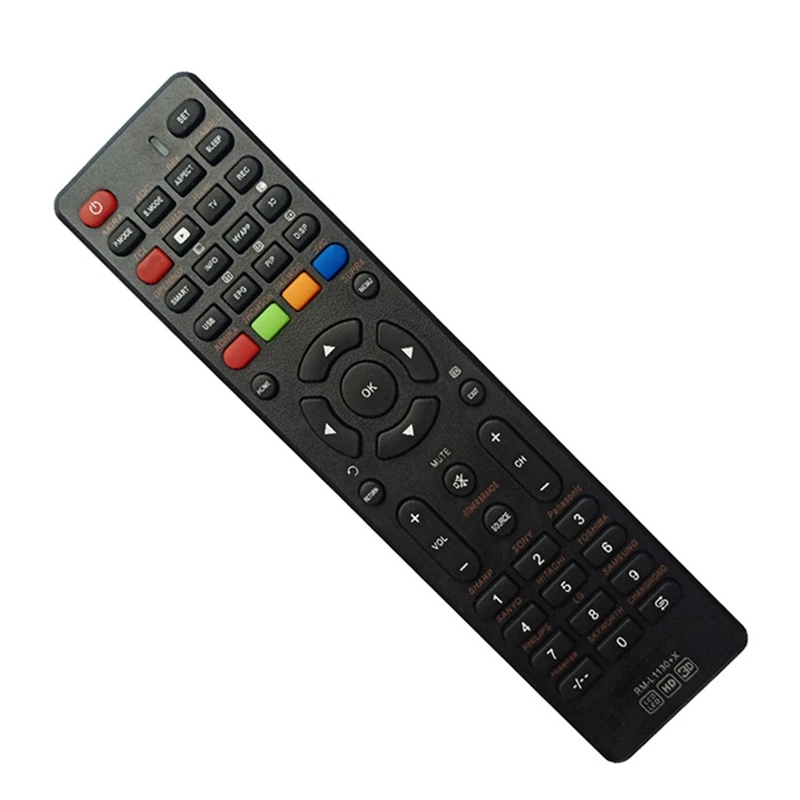 

Розничная продажа, 2X Rm-L1130 + X универсальный пульт дистанционного управления для телевизора Akira Aoc Bbk elbreg Prima Openbox Thomson Daewoo JVC Smart TV