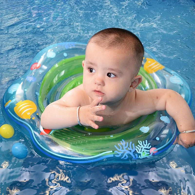 Baby Kids Infant Swimming Ring Inflatable Float Swim Pool Water Seat Safety Ring 