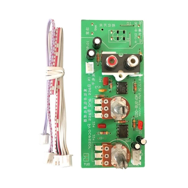 

C1FB SUB-002 DC-12V 22 Гц-300 Гц Плата усилителя мощности сабвуфера Модуль обработки нижних частот Плата моноусилителя