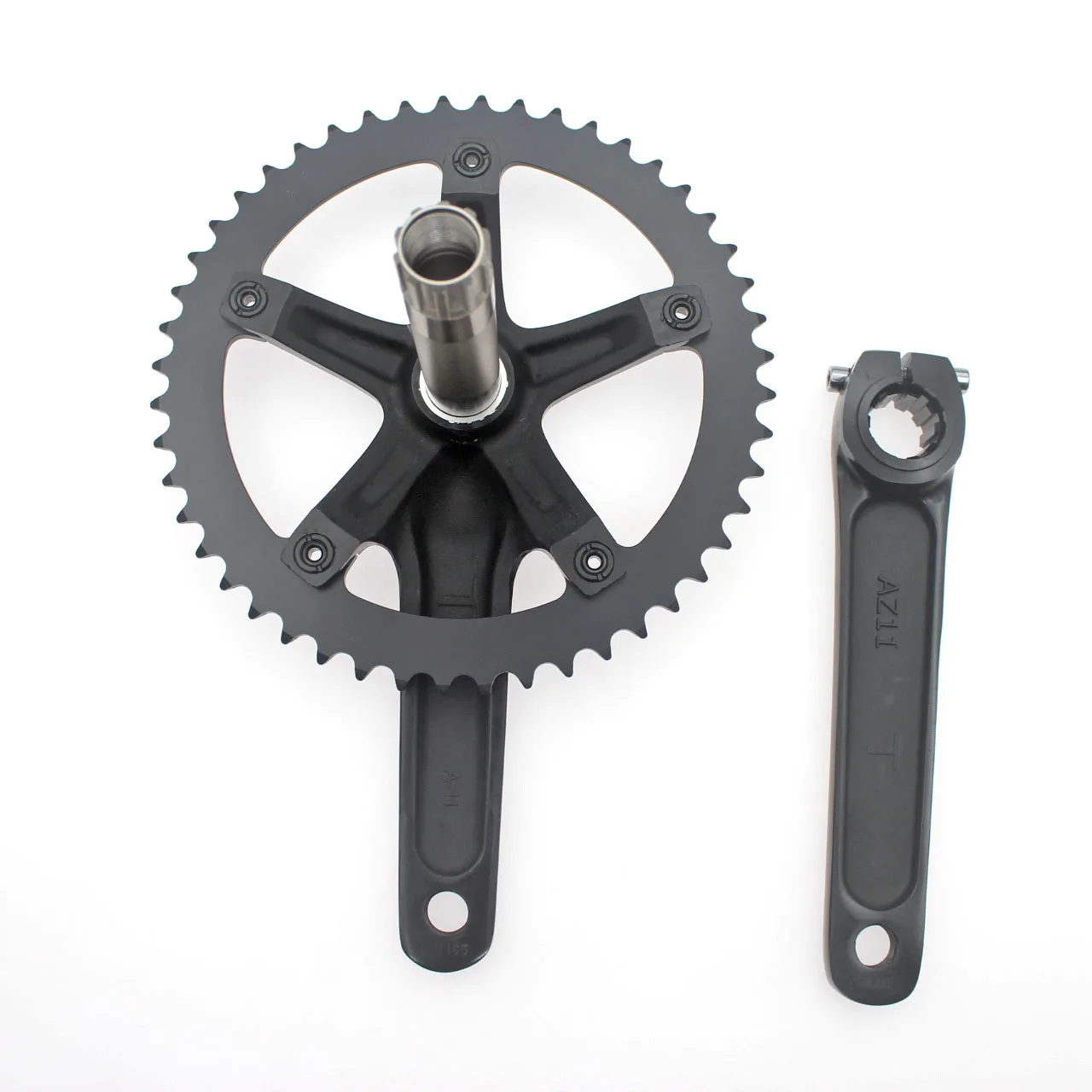 パーツ Paul  flash Crank 48T 165mm Fixed Gear Crankset BCD144 Bike Crank 165mm 48T Chainwheel
