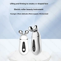 V-shaped Thin Face Instrument Lift Up Slim Up Face Massage Roller Firming Cheek Facial Devices for Tighten Skin Care Home Use 5