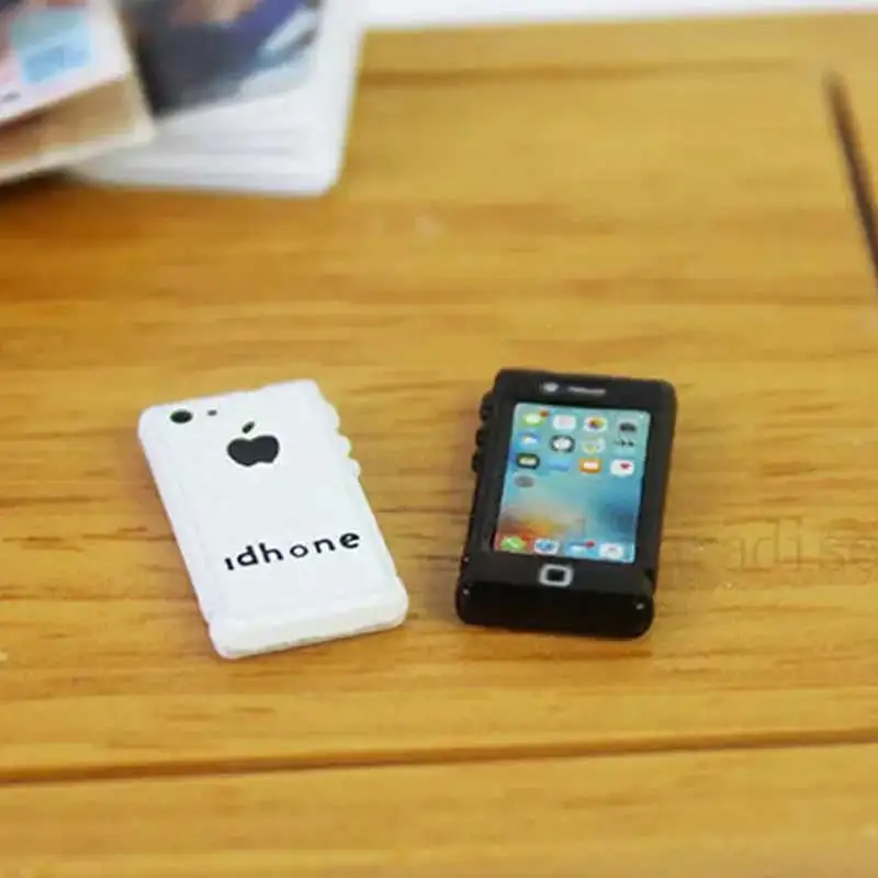 Miniatura Iphone Para Barbie Mini Teléfono Inteligente Para Casa De  Muñecas, Mini Teléfono Para