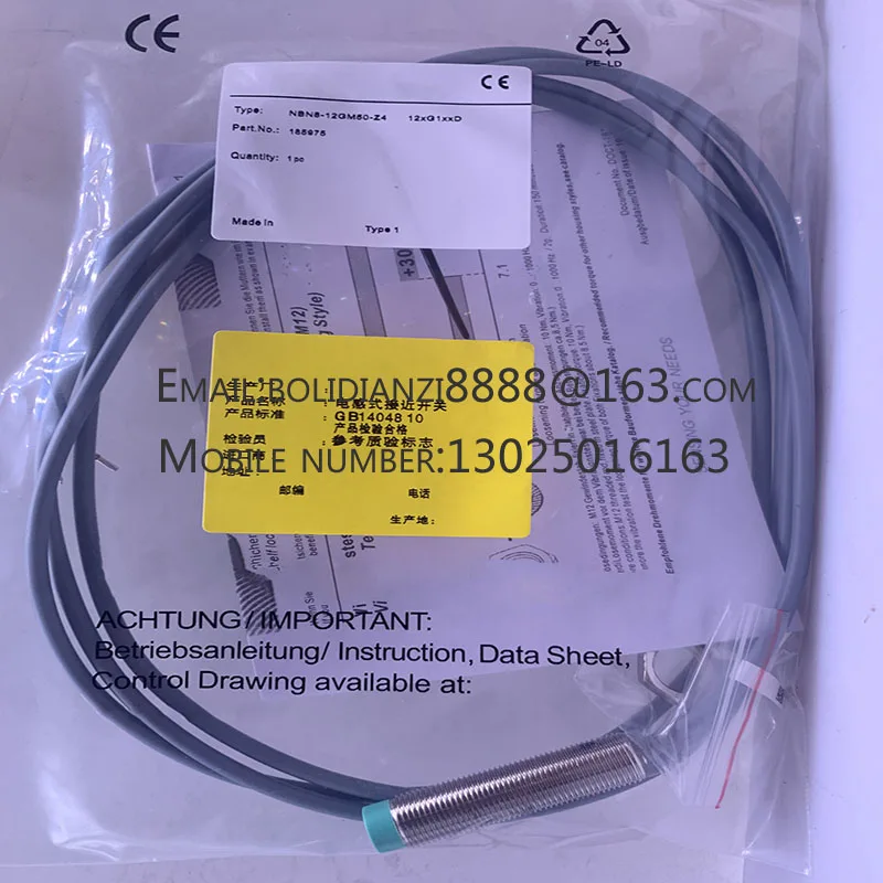 

New proximity switch sensor NBN4-12GM60-A2 A0 NBN8-12GM60-A2 NBN1.5-8GM40-Z0 In stock