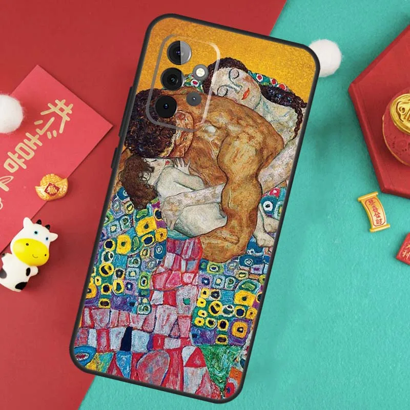Gustav Klimt's The Kiss Artistic Phone Case Cover