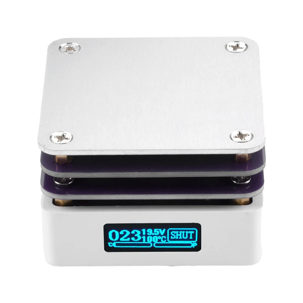 Soiiw 110V 850W Soldering Hot Plate LED Microcomputer Electric Preheat Soldering