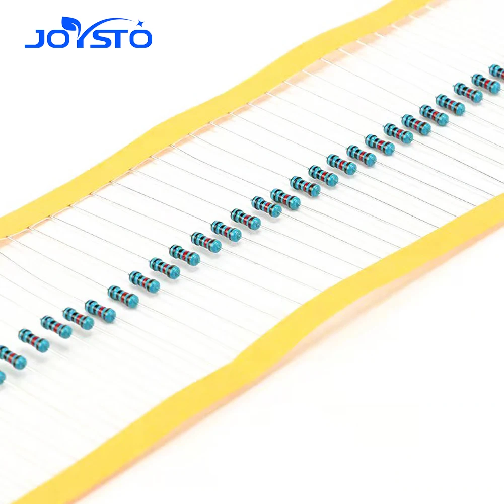 Metal Film Resistor 1/4W 0R-22M 1% 0.25W 0 2.2 10 100 120 150 220 270 330 470 1K 2.2K 4.7K 10K 100K 470K 1M 10M 20M Ohms 100pcs metal film resistor,metal film resistors