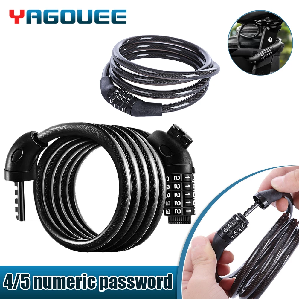 Cadena Para Bicicletas Seguridad Choice Bicycle Digit Code Cable
