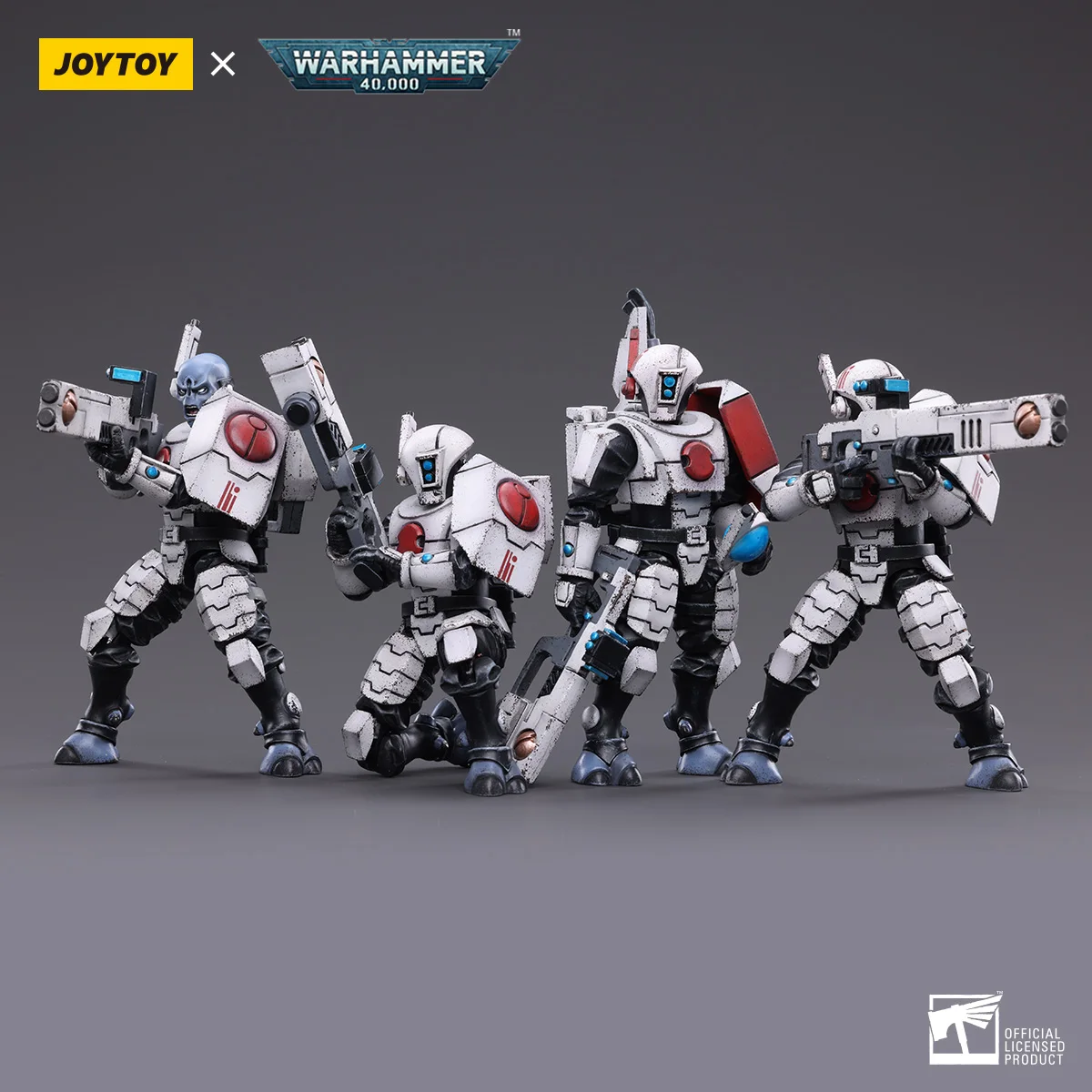 

JOYTOY JT 3747 Warhammer 40k 1: 18 T'au Empire Fire Warrior Team