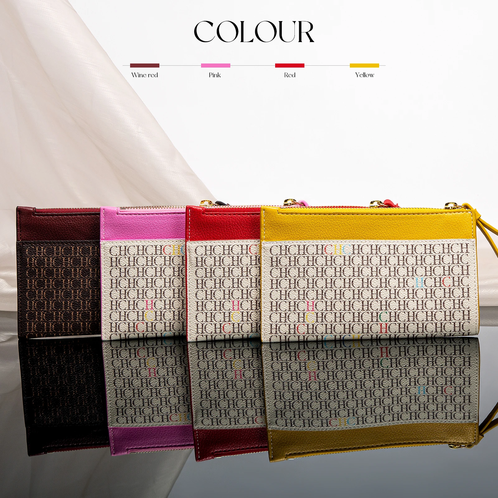 حقيبة كلاتش كلاسيكية عتيقة للسيدات، بتصميم مطبوع ع...