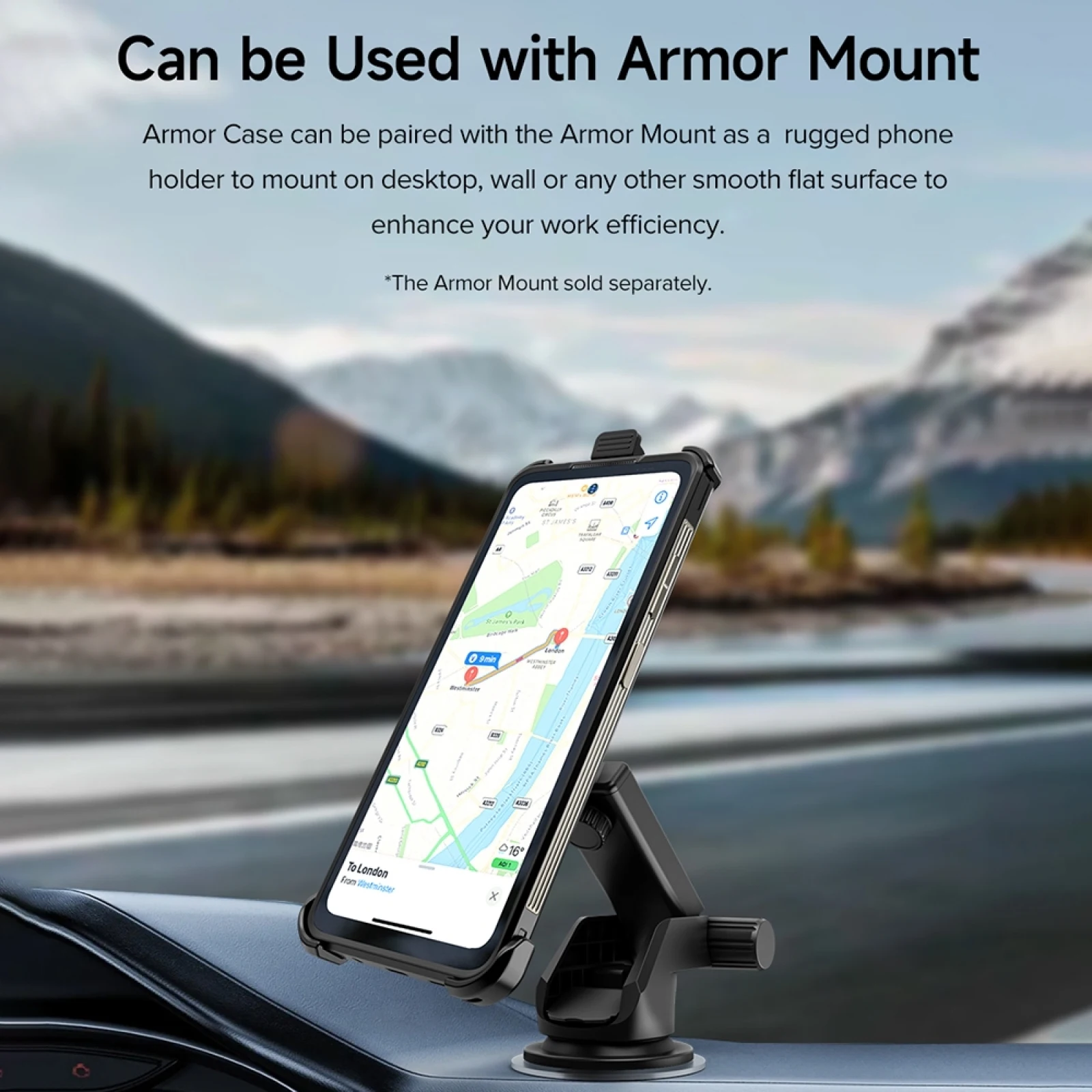 For Ulefone Armor 25T Pro Ulefone Back Clip Phone Case with Carabiner TPU + PC Case Protective Case Back Cover