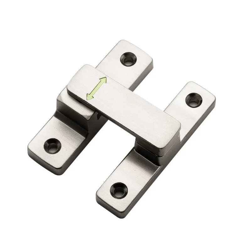 Door Buckle Lock Guard Latch Bolt 90 180 Degree Zinc Alloy Toggle Sliding Door Latch Punching/No Punching Right Angle Barn Lock door latch