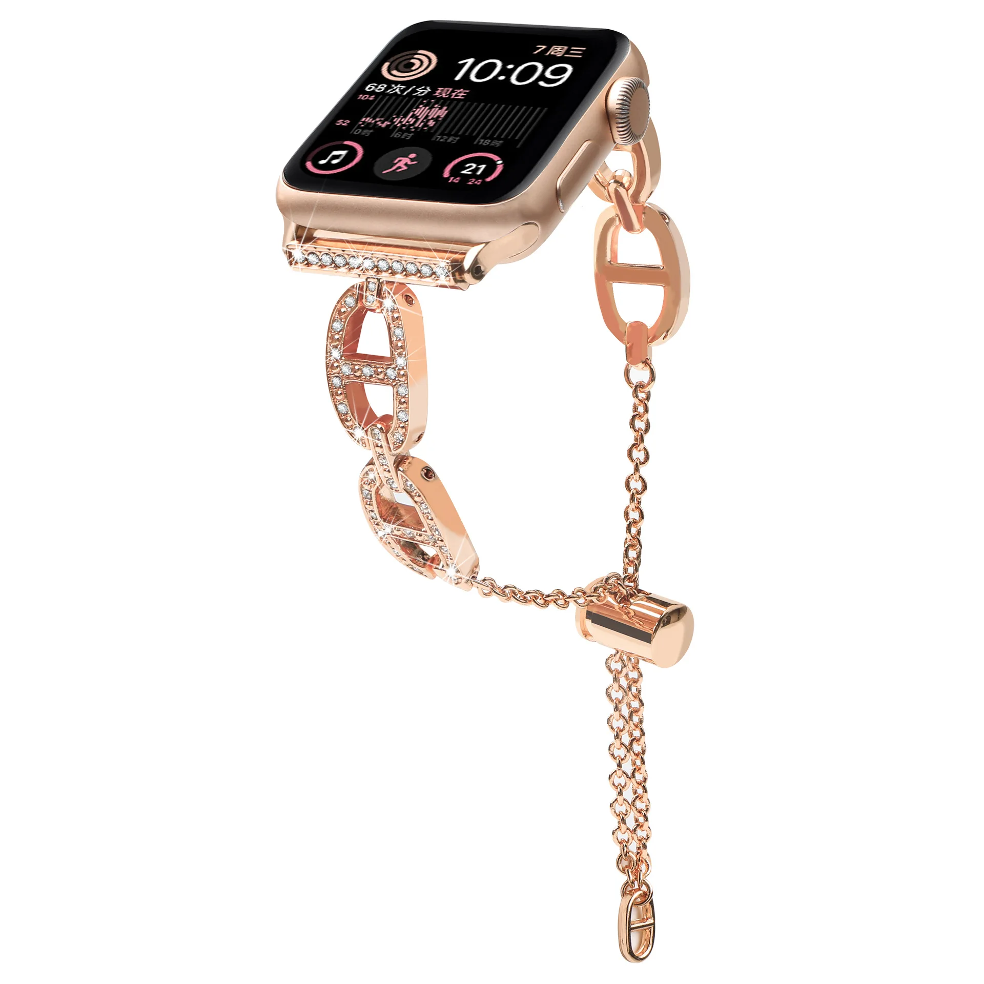 

Браслет металлический для Apple Watch Band 49 мм 45 мм 44 мм 40 мм 41 мм 42 мм