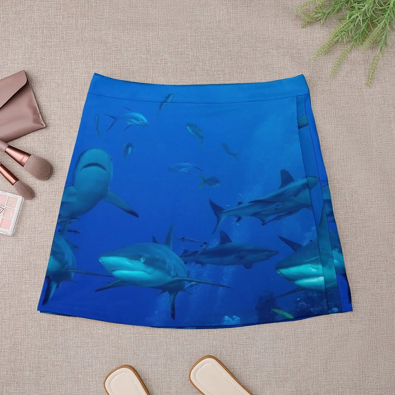 Grey Reef Sharks Great Barrier Reef Australia Mini Skirt night club outfit skirts women summer 2024
