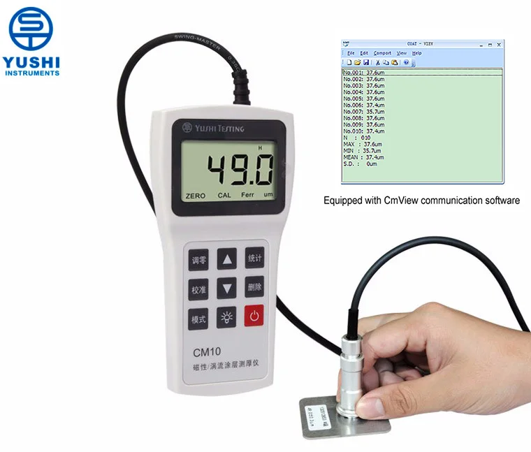 

Digital Portable Zinc Coating Thickness Tester with CE Certification