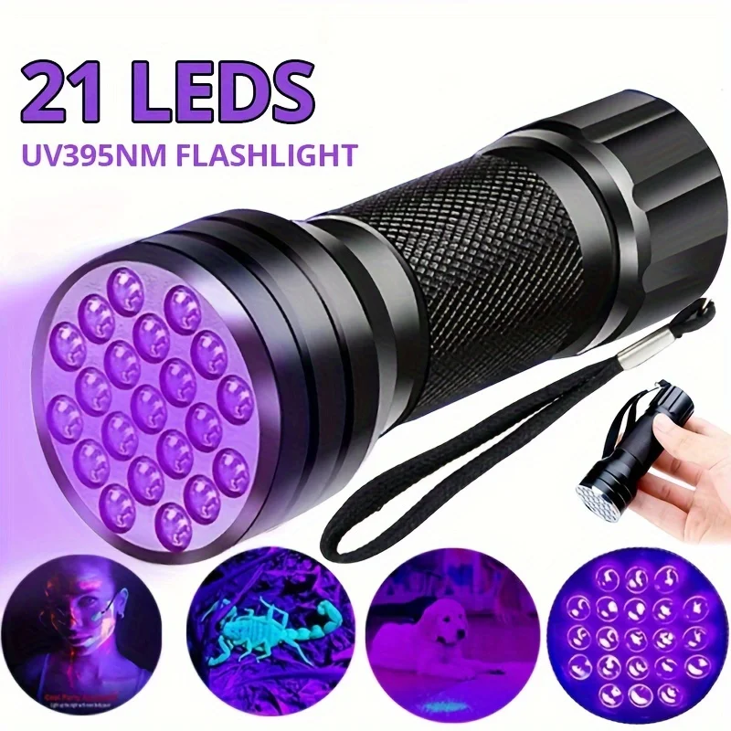 main image of Portable LED Ultraviolet Torch