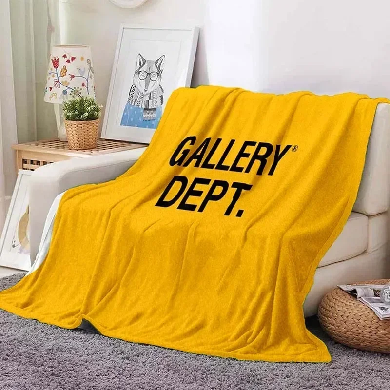 G-Gallery D-Dept Print Flannel Blanket Children Teen Family Gift Portable Home Travel Bed Sofa Office Plush 5