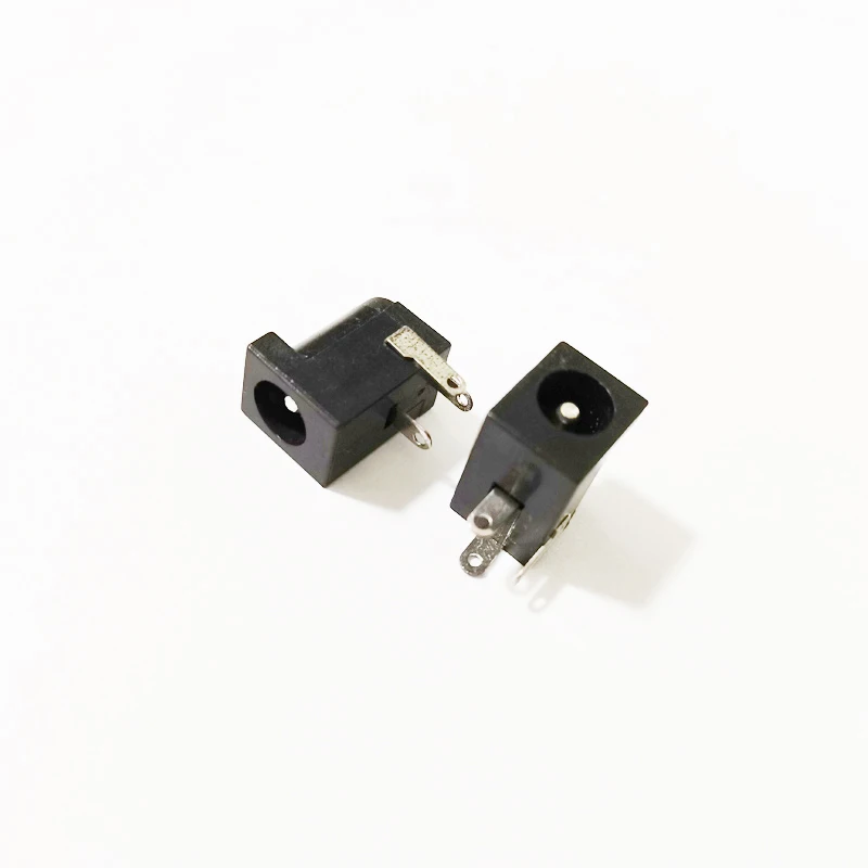 NCHTEK-구리 DC 5.5x2.1mm 전원 공급 장치 암 잭 소켓, 5.5/2.1 배럴 유형 PCB 마운트/무료 배송/1000 개