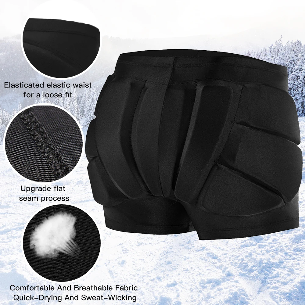 Kids Pads For Roller Skating Accessories 3d For Butt And Tailbone Kids Hips Protective Pads figure skating crash pads