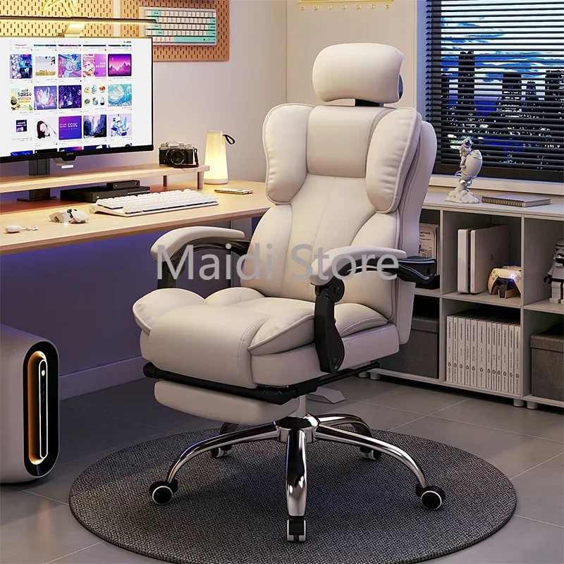 

Massage Designer Chair Pink Office Rolling Lazy Chair Comfortable Office Salon Cadeira De Escritorio Room Office Furnitures