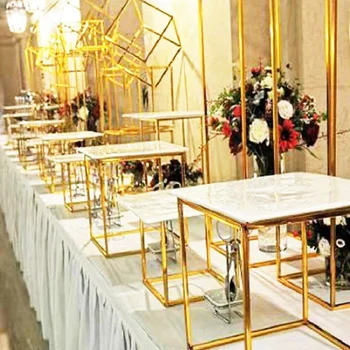 웨딩 케이크 스위트 푸드 랙, 꽃 디저트 홀더, 디저트 테이블 케이크 스탠드, 뷔페 연회 티 브레이크, 금속 랙