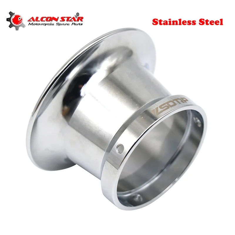 Alconstar In Acciaio Inox 50Mm Moto Carburatore Filtro Aria Wind Horn Cup Per Keihin Mikuni Pwk 21/24/26/28/30 Pe28 Pe30