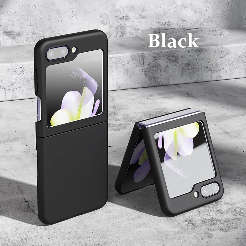 Elegant Shockproof Anti-Scratch Flip Phone Case with Skin Feel Finish