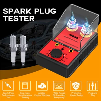 자동차 점화 플러그 테스터, 점화 촛불 테스터, 이중 구멍 분석기, 자동차 진단 도구, 220V, 110V