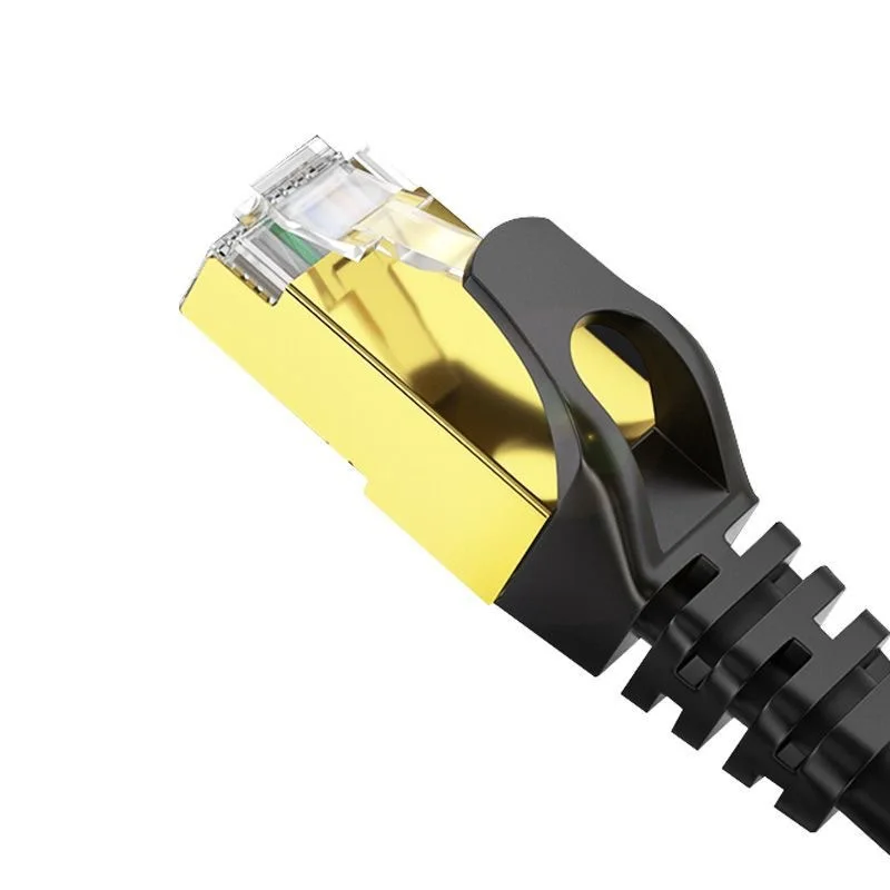 Cat 7 이더넷 케이블 10Gbps Cat7 고속 기가비트 FFTP STP RJ45 LAN 케이블 네트워크 케이블 라우터 이더넷용 패치 코드