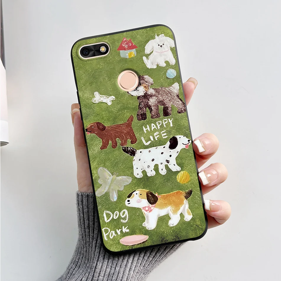 Cartoon Silicone Back Cover Case