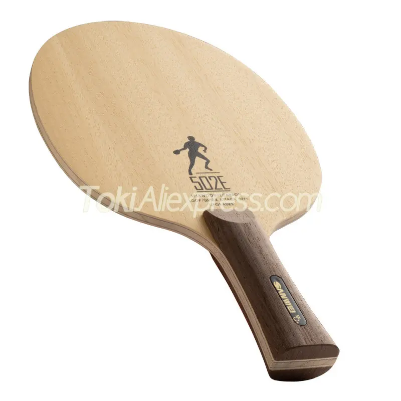 

(Random Handle Color) Original SANWEI 502E Table Tennis Blade Racket (5+2 Carbon) Ping Pong Bat Paddle