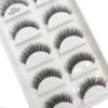 Transparent 3D Mink Eyelashes, Natural Clear False Eye Lashes, Soft Invisible Eyelash, Wispy Makeup Faux Cils, H13 X08, 5 Pairs 6
